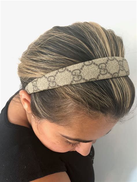 gucci womens headband|authentic Gucci headband.